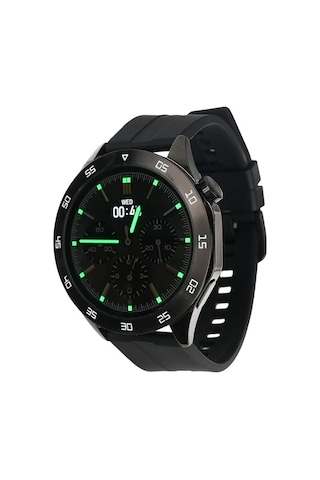 Logia HT04 46 Mm Silikon Kordon Çinko Alaşım Kasa Akıllı Saat (İthalatçı Garantili)