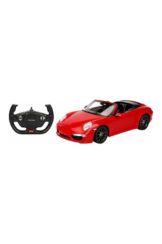 Rastar Carrera S Uzaktan Kumandalı Işıklı Araba - Kırmızı Standart Kırmızı