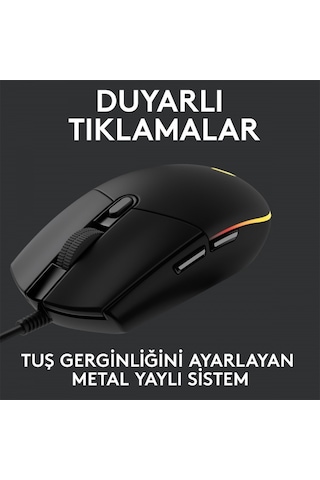 LOGITECH G G102 LIGHTSYNC 8000-DPI RGB OYUNC   MOUSE 910-005823