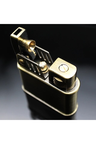 Zorro Sm-549T Benzinli Retro Çakmak Bronz