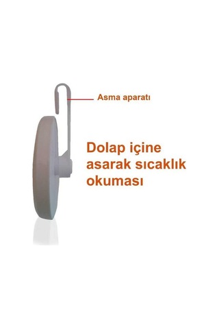 Tfa Buzdolabı Termometresi Plastik Askılı