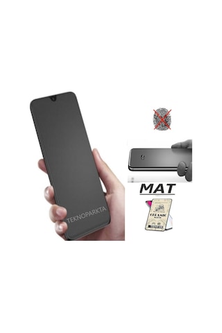 Vivo Y70 Y70s Ekran Koruyucu Mat Seramik Tam Kaplayan Esnek Cam Nano Ekran