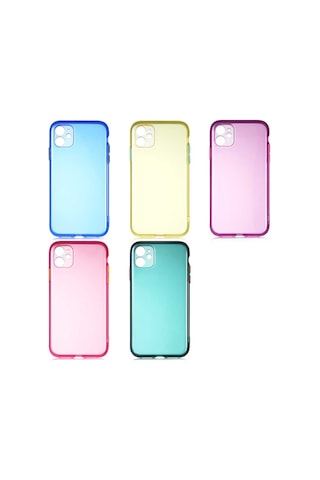 Apple Uyumlu iPhone 11 Kılıf Zore Bistro Kapak Koyu Yeşil