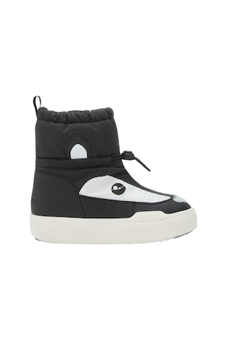 Moon Boot Mb Jr Park Tube Mıd Anımal Wp 13446 Siyah