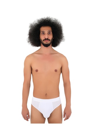 Cnt Erkek Slip Külot Boxer Bel Likralı 6'lı Premium Kutuda Beyaz Beyaz