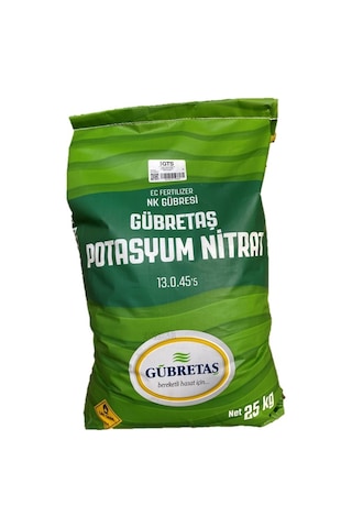 Gübretaş Potasyum Nıtrat 13 0 45.5 Bitki Besini Gübresi 25 KG