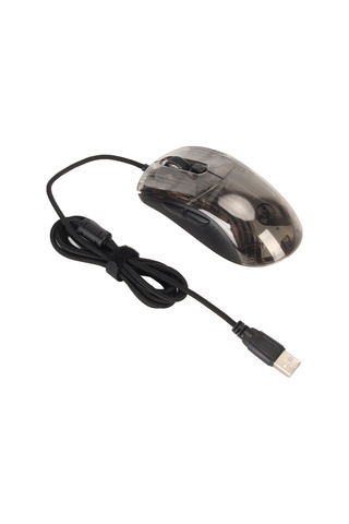 Kablolu Fare Şeffaf Kabuk Rgb Arka Aydınlatmalı Ayarlanabilir Dpı Programlanabilir Tuşlar Ev, Okul, Ofis İçin Oyun Faresi