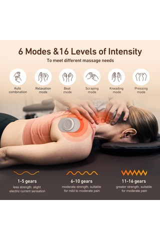 Makoxyin Health Expert Lcd Ekranlı Ve Şarj Kutulu Taşınabilir Masaj Cihazı