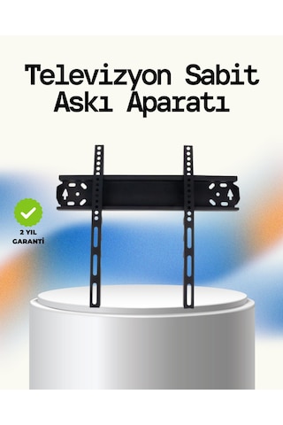 Gld-spt- Universal Tv Askı Aparatı 32-65 İnç Güçlü Çelik Gövde Sağa-sola Ayar