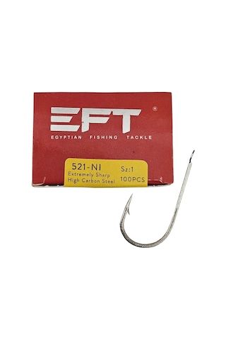 Eft 521 Kısa Sap Düz Çelik İğne 100 Adet 5