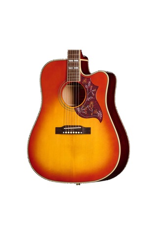 Epiphone Hummingbird Standard Ec Elektro Akustik Gitar Cherry Sunburst
