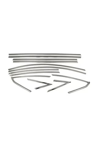 Autogp Seat Leon Cam Çerçevesi Kenar Çıtası Krom Tamtur 2021+ Bgc-agp-10111