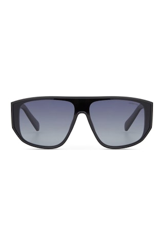 Despada Ds 2453 C1 140 Unisex Blokcam Siyah Kemik Güneş Gözlüğü Siyah