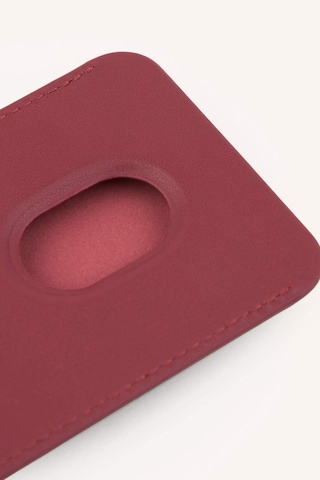 Defacto Magsafe Unisex Suni Deri Bordo Kartlık I6568axnsbr2 Bordo-br2
