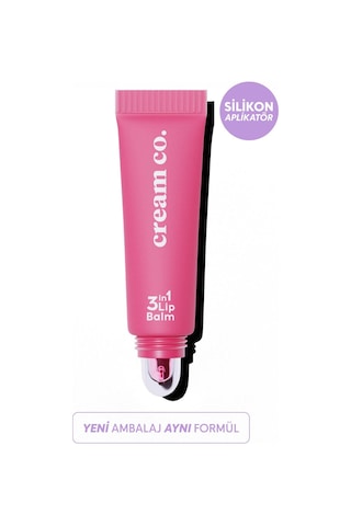 Cream Co. Onarıcı Besleyici Nemlendirici Dudak Bakımı 3in1 Lip Balm Bubblegum