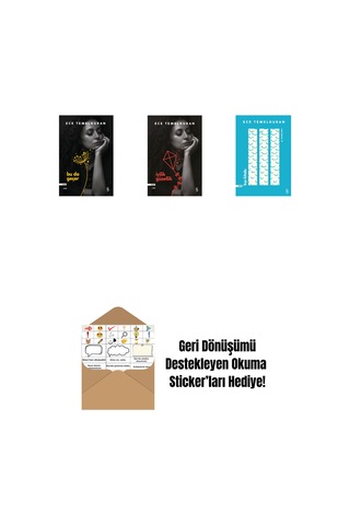 Bu Da Geçer + İyilik Güzellik + Kıyı Kitabı + Okuma Sticker'ları