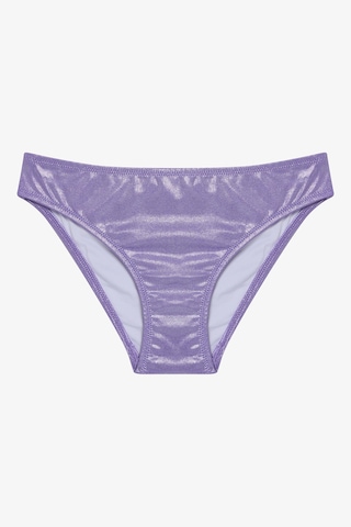 Penti Lila Kız Çocuk Shiny Halter Yaka Bikini Takımı