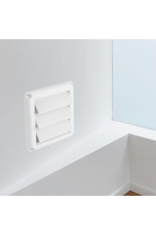 Trendooze 12.5cm Çaplı Havalandırma Izgarası Kapağı Daire Şekil