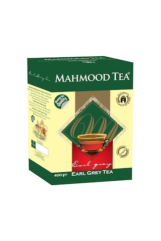 Mahmood Tea Earl Grey Bergamotlu Seylan Dökme Çay Kutu 400 G