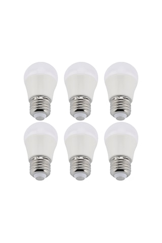 Ximistore9 6 Adet 5w Mini Led Ampul, Islak Beyaz Işık, E26 Taban, G45 Tipi, Enerji Verimli Aydınlatma Aksesuarı