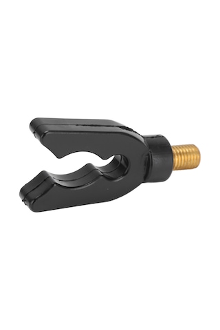 Xindoker Siyah Pvc Bakır U Şekilli Olta Demiri Tutucu, Kaymaz Koruyucu, Çıkarılabilir, Deniz Göl Nehir Uygun Olta Aksesuarı