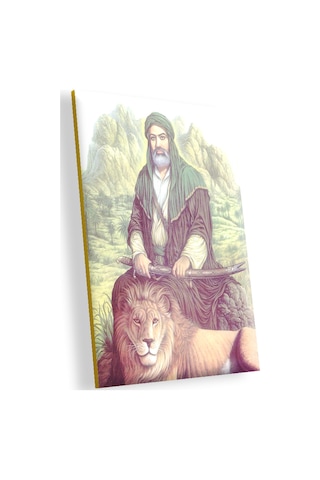 Cakasepetim Allahın Aslanı Hz. Ali Ve Zülfikar Ahşap Mdf Tablo