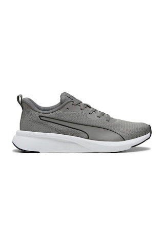 Puma Flyer Lite 378774-10 Kadın Erkek Günlük Sneakers Gri-beyaz Gri - Beyaz