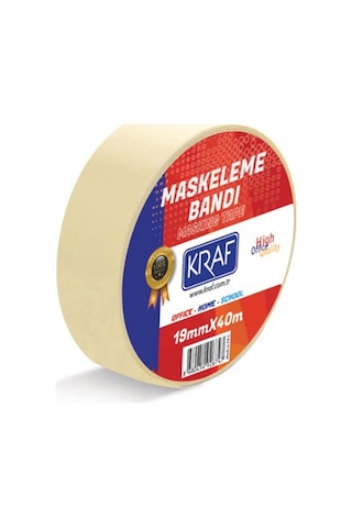 Kraf Maskeleme Bandı 19mmx40mt