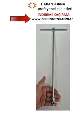 Hakantorna- Rico 1/4 Mafsallı T Kol Lokma Kolu Tutucu