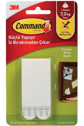 3M Command Büyük Boy Cırt Cırt Bant N 17206