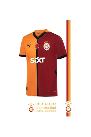 Gsstore Galatasaray Orijinal Lisanslı 24/25 Sarı Kırmızı Parçalı Forma Premium Uçlu Kalem Set Aslan Baskılı Hediyelik Ahşap Kutulu Sarı - Kırmızı