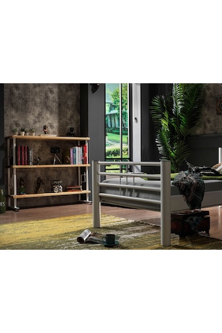 Bedliga Asos Ferforje Metal Tek Kişilik Karyola