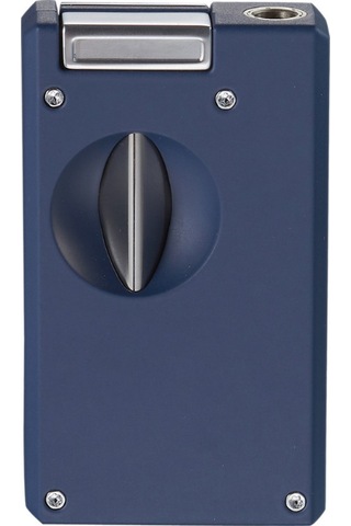 Tek Torch Pürmüz Mat Lacivert Dahili V Kesicili Puro Çakmağı