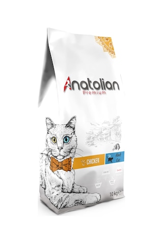 Anatolian Premium Tavuklu Yetişkin Kedi Maması 10 KG