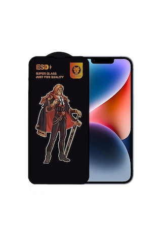 Pp Apple Uyumlu iPhone 14 Plus Anti Statik Ekran Koruyucu Toz Tutmayan Kırılmaz Cam