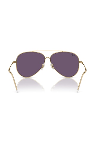Rb R0101s 001/1a 59 Ray-Ban Avıator Reverse Güneş Gözlüğü Siyah