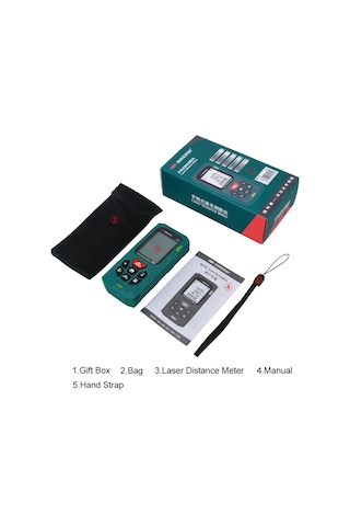Dijital Lazer Metre Mesafe Ölçer 40 Metre 40m