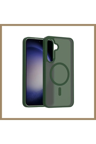 Kahveci.store Joko Samsung Galaxy A56 Uyumlu Jota Magsafe Kapak - Koyu Yeşil 22