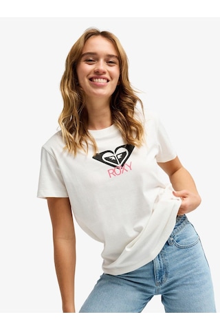 Roxy Ocean Road Art Kadın T-shirt-erjzt06015 Kırık Beyaz