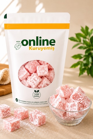 Lokum Güllü - 500 Gr