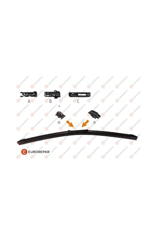 Silecek Süpürgesi - Dacia Duster, Sandero, Logan, Stilo, Fiorino, Qubo, 159, Giulietta, Spider, Giulia, Brera - Eurorepar-1635454480