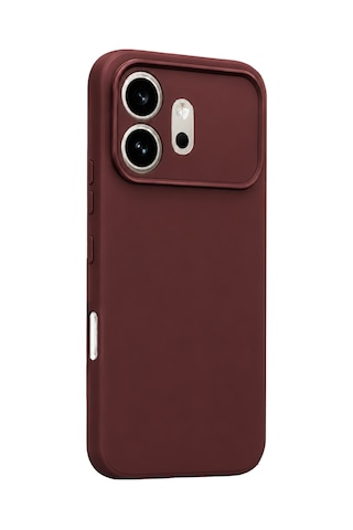 Honor 600 Kılıf Esnek Premium Yumuşak Silikon Telefon Kılıfı Kapak Bordo