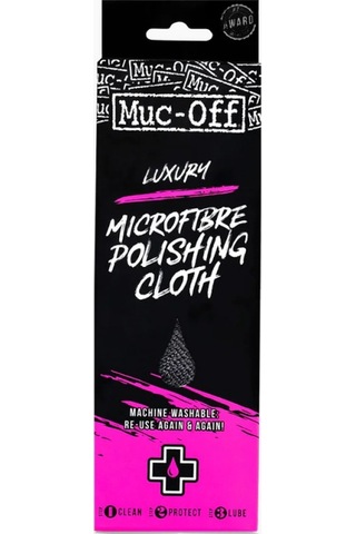 Muc-off Lüks Mikrofiber Parlatma Bezi Gri