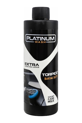 Platınum Wash Torpido Bakım Sütü 500ml Mikrofiber Bez li
