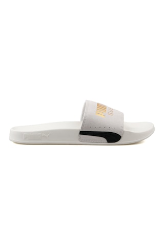 Puma Leadcat 2.0 Suede Classic Unisex Terliği 38487202 Beyaz 001