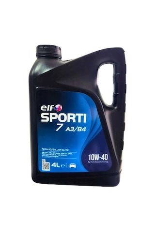 Sporti 7 A3-b4 10w-40 Motor Yağı 4 Litre Üretim Yılı: 2025