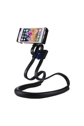 Tongxida Cbtx Esnek 360 Telefon Standı - Boyun Asılı Tutucu - 17mm Top Kafa Siyah