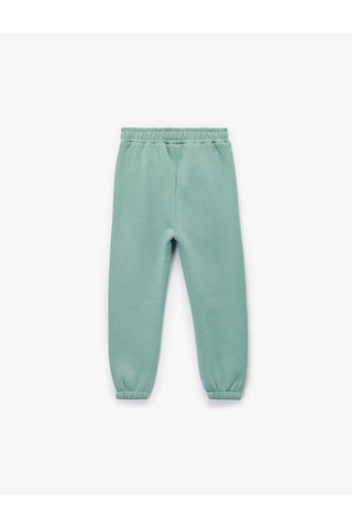 Koton Beli Bağlamalı Cepli Jogger Eşofman Altı Yeşil 6wmb40077tk Yeşil