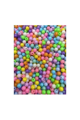 25gr 6mm Pastel Tonlarda Olta Boncuğu, Balıkçı Boncuğu