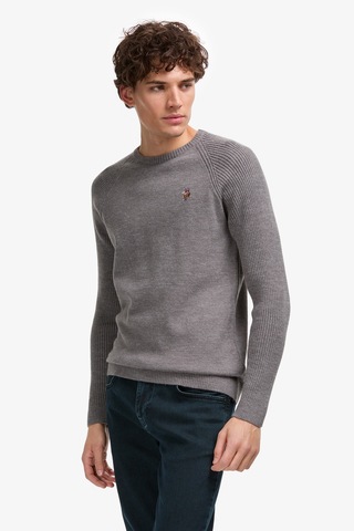 U.S. Polo Assn. U.s. Polo Assn. Erkek Gri Kazak /triko 50314983-vr024